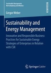 Cover von Sustainability and Energy Management