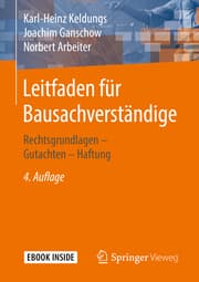 Cover von Leitfaden für Bausachverständige