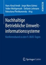 Cover von Nachhaltige Betriebliche Umweltinformationssysteme