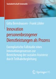 Cover von Innovation personenbezogener Dienstleistungen als Prozess