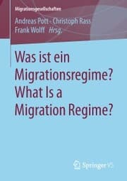 Cover von Was ist ein Migrationsregime? What Is a Migration Regime?