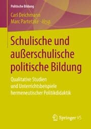 Cover von Schulische und außerschulische politische Bildung