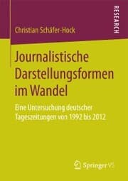 Cover von Journalistische Darstellungsformen im Wandel