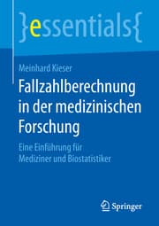 Cover von Fallzahlberechnung in der medizinischen Forschung