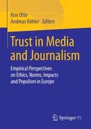 Cover von Trust in Media and Journalism