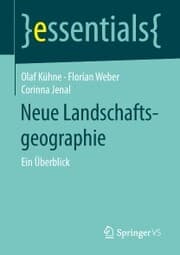 Cover von Neue Landschaftsgeographie