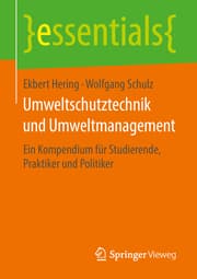 Cover von Umweltschutztechnik und Umweltmanagement