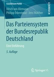 Cover von Das Parteiensystem der Bundesrepublik Deutschland