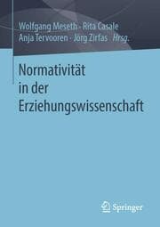 Cover von Normativität in der Erziehungswissenschaft