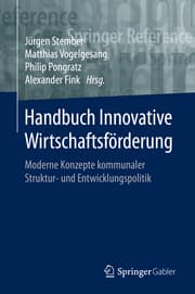 Cover von Handbuch Innovative Wirtschaftsförderung