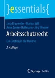 Cover von Arbeitsschutzrecht