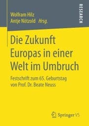 Cover von Die Zukunft Europas in einer Welt im Umbruch