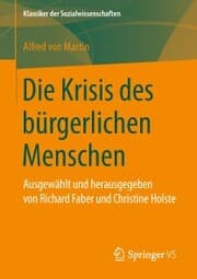 Cover von Die Krisis des bürgerlichen Menschen
