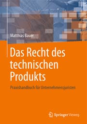 Cover von Das Recht des technischen Produkts