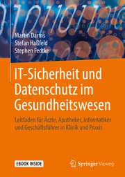 Cover von IT-Sicherheit und Datenschutz im Gesundheitswesen