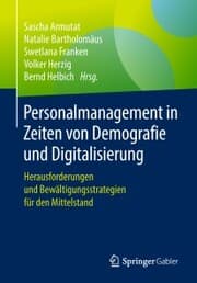 Cover von Personalmanagement in Zeiten von Demografie und Digitalisierung