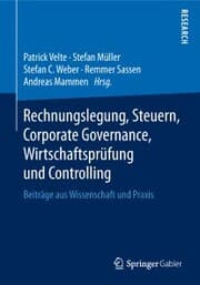 Cover von Rechnungslegung, Steuern, Corporate Governance, Wirtschaftsprüfung und Controlling