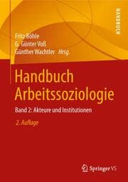 Cover von Handbuch Arbeitssoziologie 2