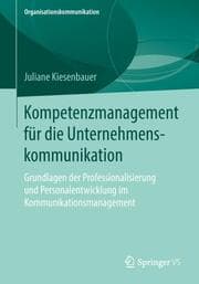 Cover von Kompetenzmanagement für die Unternehmenskommunikation