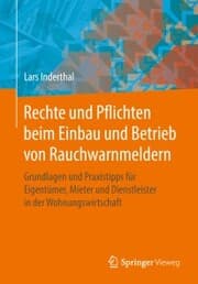 Cover von Rechte und Pflichten beim Einbau und Betrieb von Rauchwarnmeldern