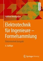 Cover von Elektrotechnik für Ingenieure - Formelsammlung