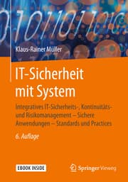 Cover von IT-Sicherheit mit System