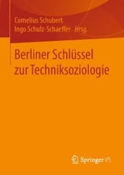 Cover von Berliner Schlüssel zur Techniksoziologie
