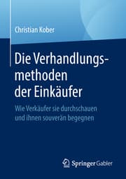 Cover von Die Verhandlungsmethoden der Einkäufer