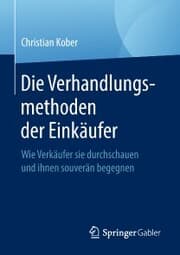 Cover von Die Verhandlungsmethoden der Einkäufer