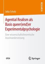 Cover von Agential Realism als Basis queer(end)er Experimentalpsychologie