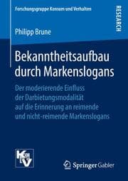 Cover von Bekanntheitsaufbau durch Markenslogans