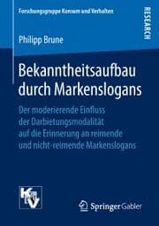 Cover von Bekanntheitsaufbau durch Markenslogans