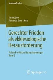 Cover von Gerechter Frieden als ekklesiologische Herausforderung