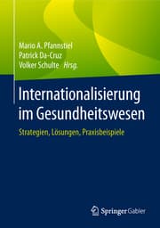 Cover von Internationalisierung im Gesundheitswesen