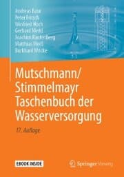 Cover von Mutschmann/Stimmelmayr Taschenbuch der Wasserversorgung
