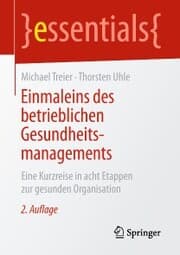 Cover von Einmaleins des betrieblichen Gesundheitsmanagements