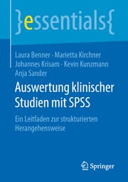 Cover von Auswertung klinischer Studien mit SPSS