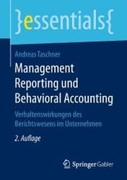 Cover von Management Reporting und Behavioral Accounting