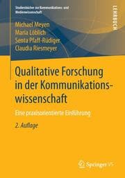 Cover von Qualitative Forschung in der Kommunikationswissenschaft