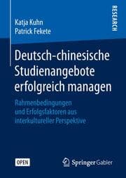 Cover von Deutsch-chinesische Studienangebote erfolgreich managen