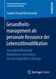 Cover von Gesundheitsmanagement als personale Ressource der Lebensstilmodifikation