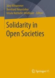 Cover von Solidarity in Open Societies