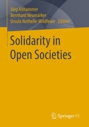 Cover von Solidarity in Open Societies