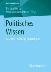 Cover von Politisches Wissen