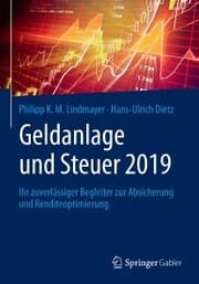 Cover von Geldanlage und Steuer 2019