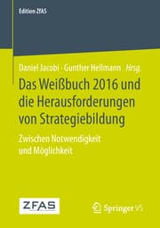 Cover von Das Weißbuch 2016 und die Herausforderungen von Strategiebildung