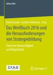 Cover von Das Weißbuch 2016 und die Herausforderungen von Strategiebildung