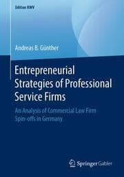 Cover von Entrepreneurial Strategies of Professional Service Firms