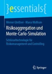 Cover von Risikoaggregation und Monte-Carlo-Simulation
