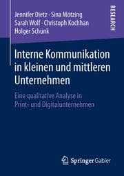 Cover von Interne Kommunikation in kleinen und mittleren Unternehmen